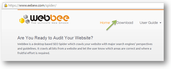 download webbee seo spider